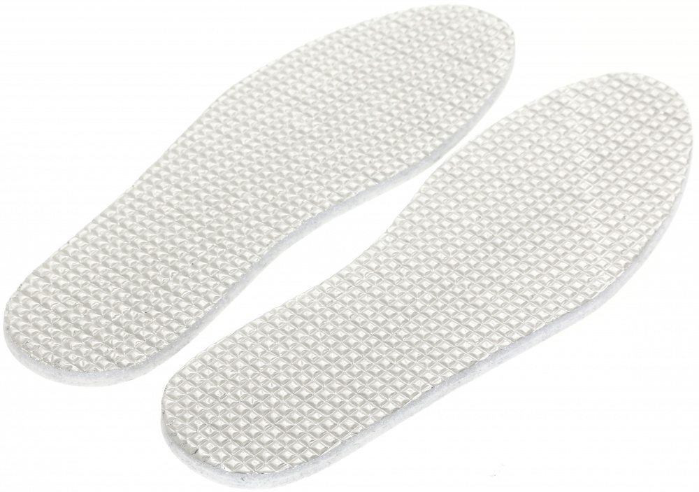 Стельки фетровые фольгированные р.37/38 белый