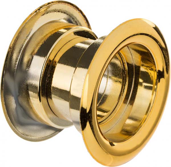 Решітка ЗМ161 WC пластик золото 