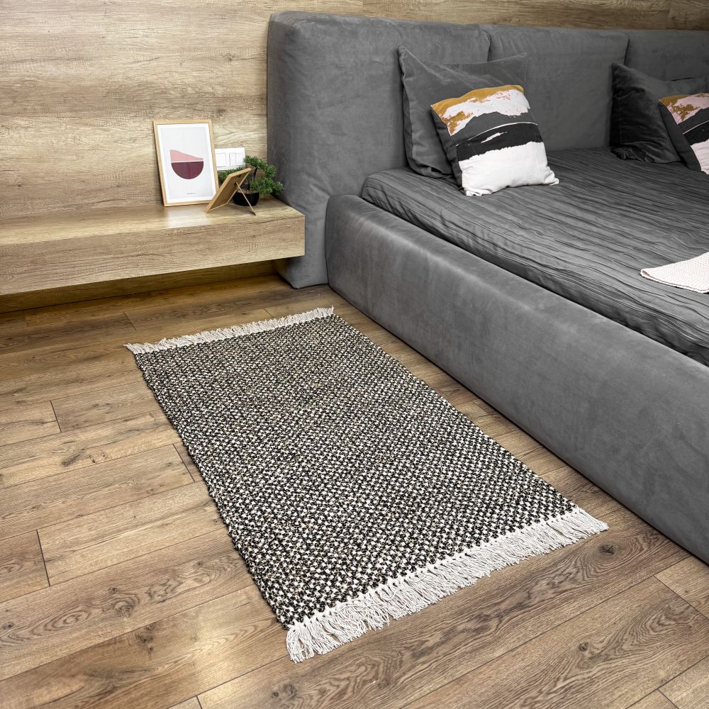 Коврик Dariana RUMI 80x130 см чорний