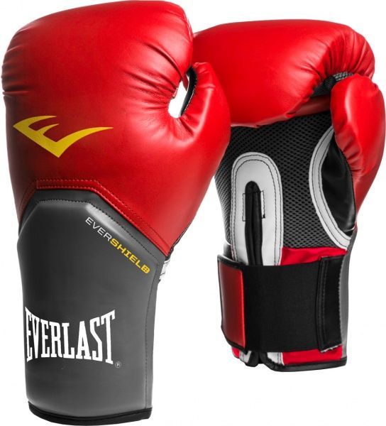Боксерские перчатки Everlast Pro Style Elite Training Gloves 16oz 2116 красный