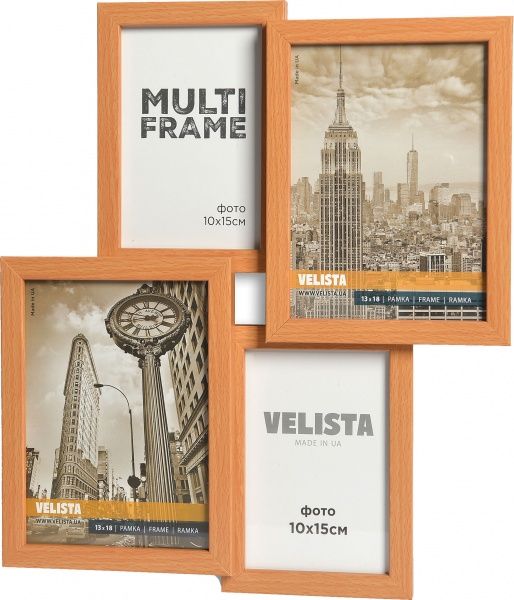 Коллаж Velista 15Е-A314-1v на 4 фото 13х18/10x15 см 