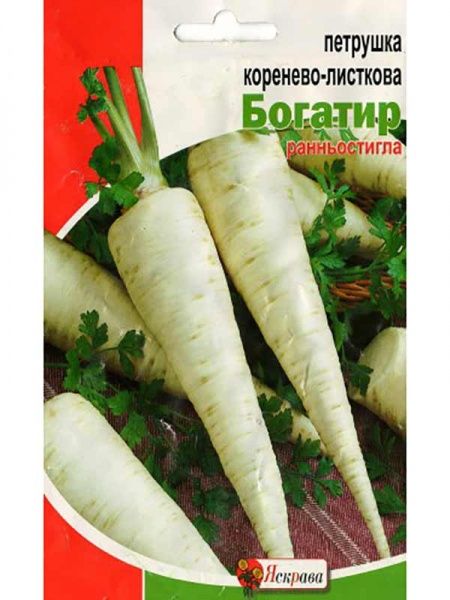 Семена Яскрава петрушка корневая Богатырь 20 г