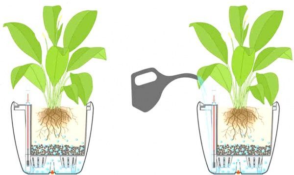 Вазон пластиковый Lechuza Classico Premium LS 21 круглый 9,6л белый (16020) 