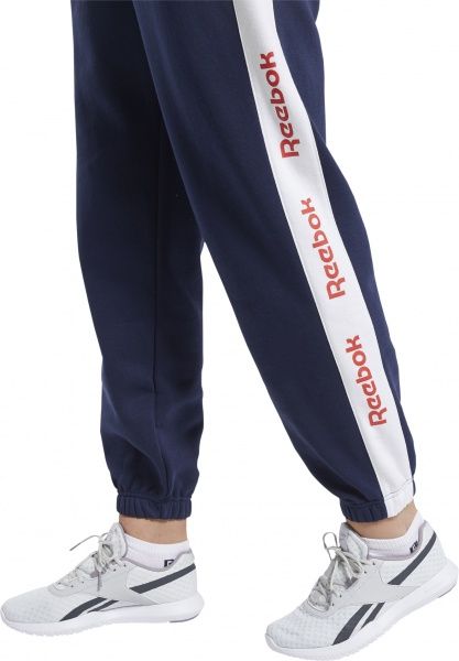 Брюки Reebok TE Linear Logo FL P FU2252 р. XS синий