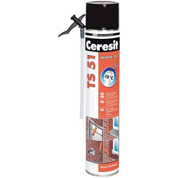 Пена строительная Ceresit TS 51 STD 750 мл