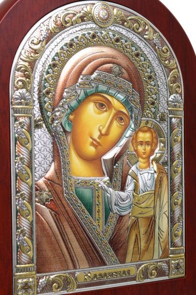 Ікона Казанська Божа Матір 12х16 см 84124/3LCOL Valenti & Co