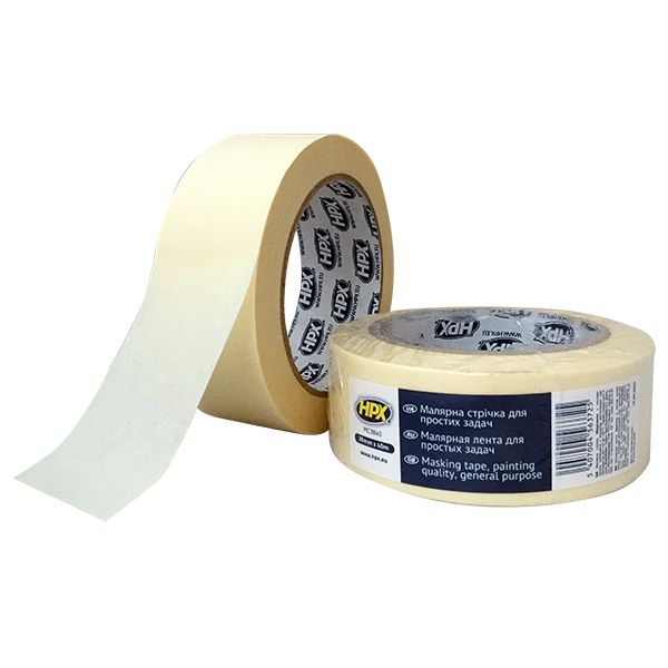 Лента малярная HPX Эконом 60°С 40 м