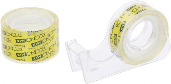 Клейка стрічка 12 мм x 10 м із диспенсиром E10575 Economix