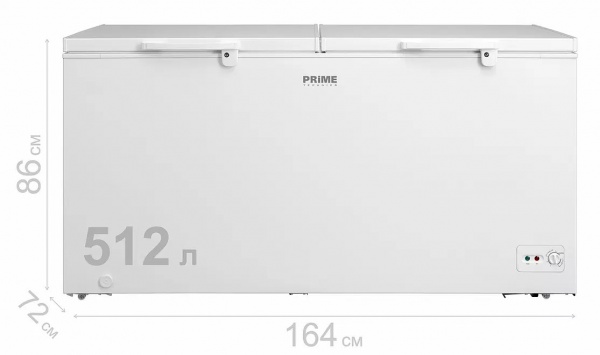 Морозильный ларь PRIME Technics CS 52149 M
