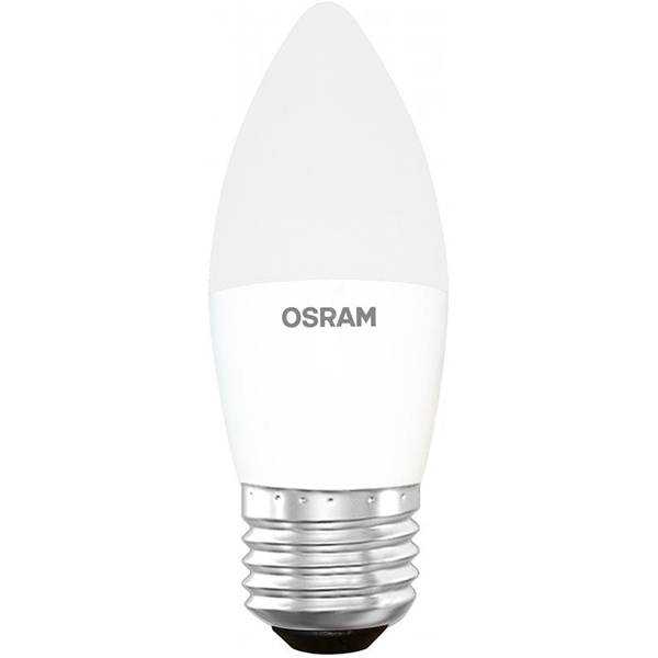 Лампа світлодіодна Osram LS 6,5 Вт C37 матова E27 220 В 3000 К 4058075134232 