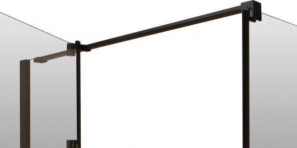 Душевое ограждение ScandiSPA SCADI BLACK 90x90x190 см