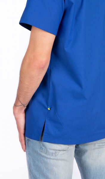 Вишиванка Едельвіка 79-22/00 Тризуб синій р. XL 