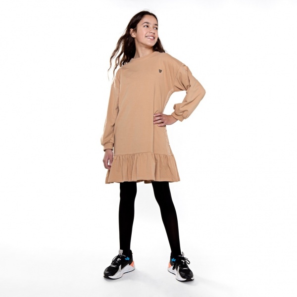 Сукня NWM трикотажна р.146 бежевий U44016-1 