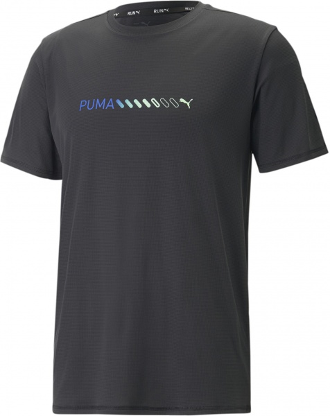 Футболка Puma RUN FAVORITE LOGO TEE 52338701 р.M чорний