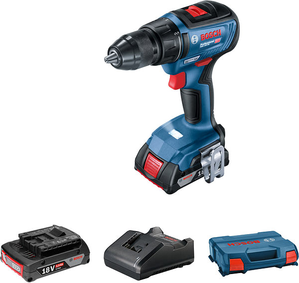 Шуруповерт акумуляторний Bosch Professional GSR 18V-50 (3Ак) brushless 06019H5005