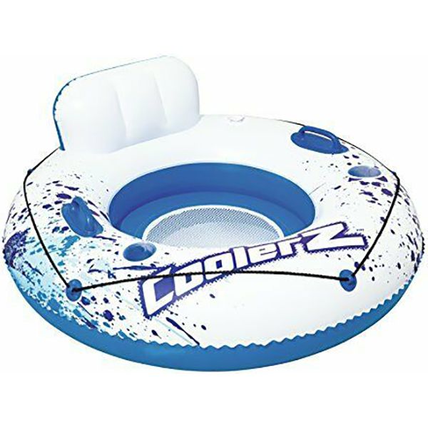 Сиденье надувное Bestway D119 см 43108 бело-голубой