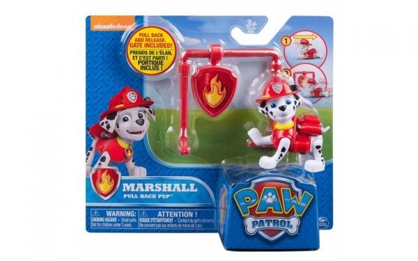 Фигурка коллекционная Spinmaster Щенячий патруль: Маршал с механической функцией SM16600/6464 