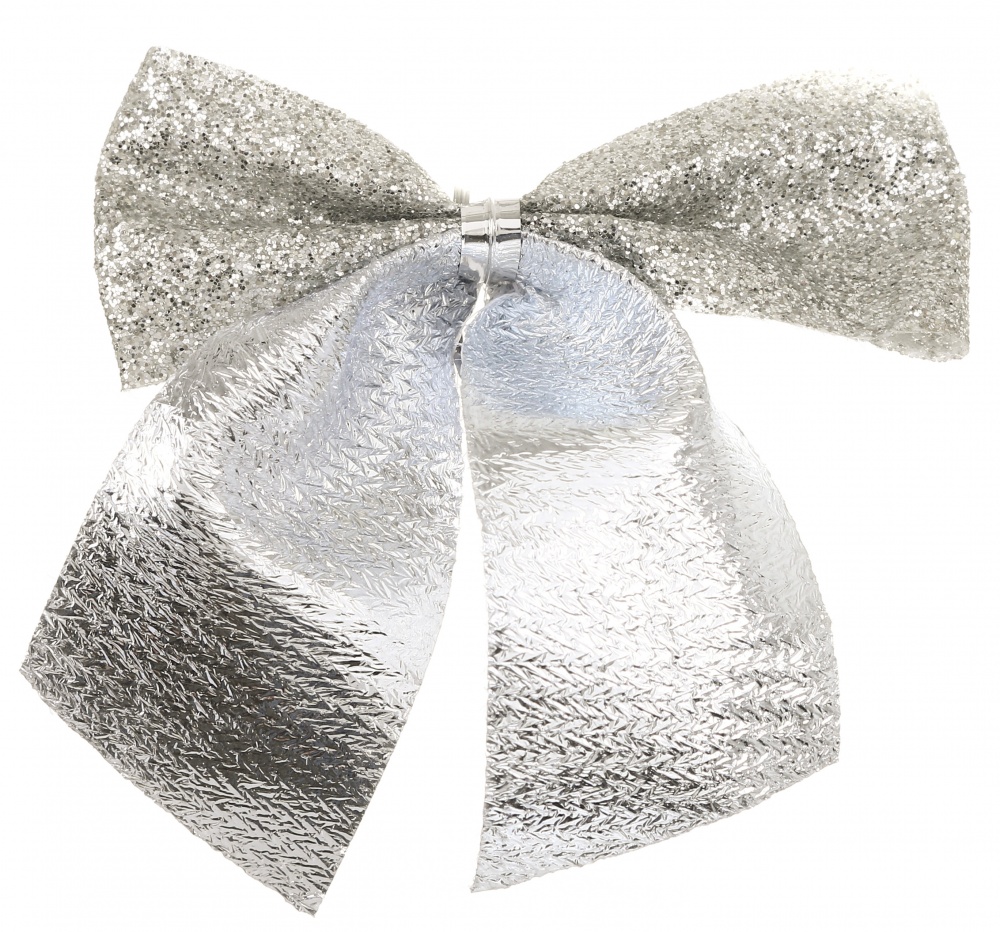 Декорація бант в наборі 36 шт поліестр в пвх коробці 3 кольори 6 см в асортименті EPI-9911R