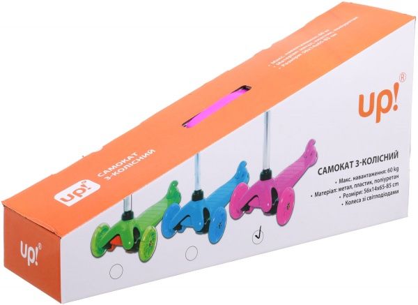 Самокат UP! (Underprice) рожевий SC-MI81-PK 