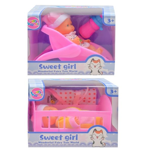 Пупс с аксессуарами (4 вида в ассортименте) YD222