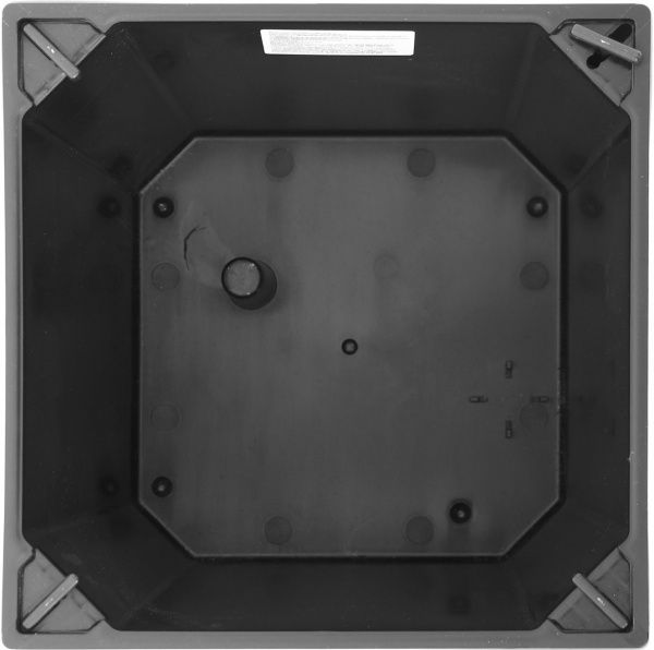 Горшок пластиковый Plastkon ELISE глянцевый квадратный 52,2л салатовый 