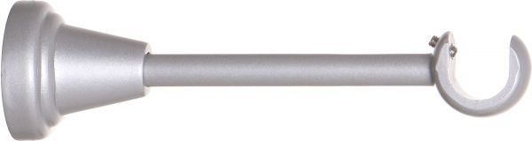 Карниз Gardinia Ally одинарний набірний d16 мм 160 см срібний