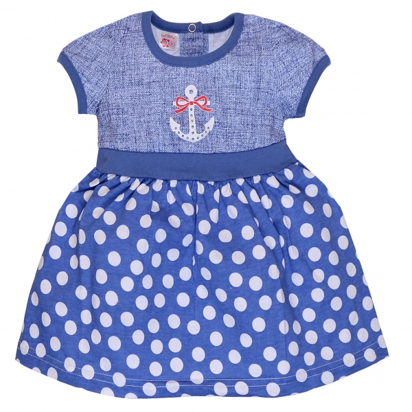 Платье Татошка 17119 р.68 голубой 