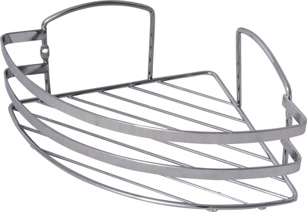 Полиця кутова VOLVER 1-ярусна хром 41211