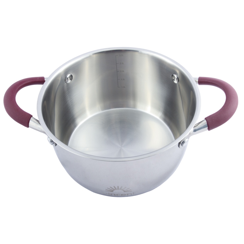 Кастрюля с крышкой Vincent 20 см 3,2 л VC-3187-20