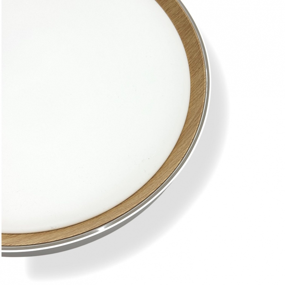 Светильник потолочный LIGHT SET HVYLYA 400 48 Вт белый/дерево 3000-6500+RGB К