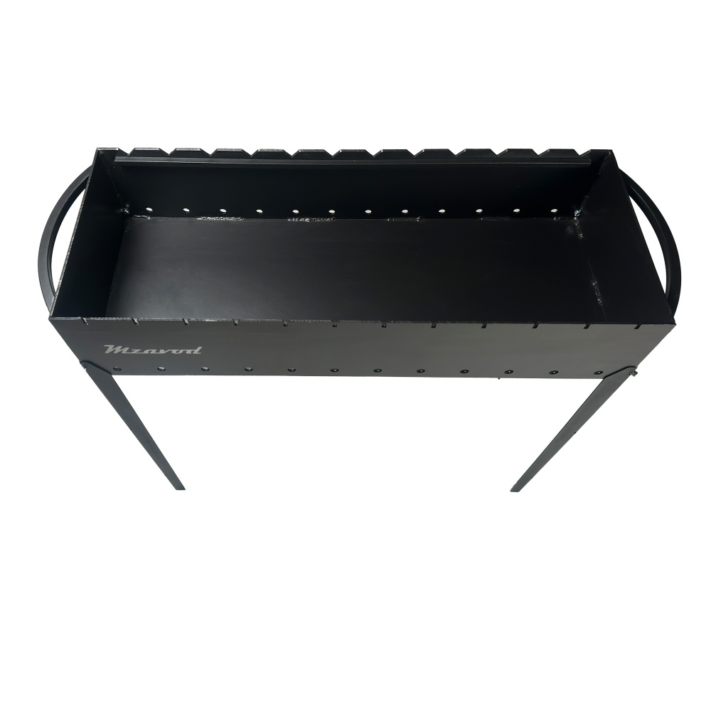 Мангал Metalzavod Эней на 12 шампуров 3 мм на ножках (MND12-3)