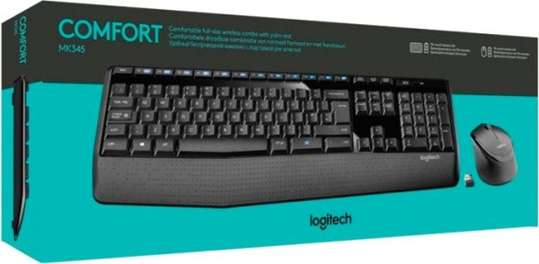Комплект клавіатура та миша Logitech Wireless Combo MK345 (920-008534)