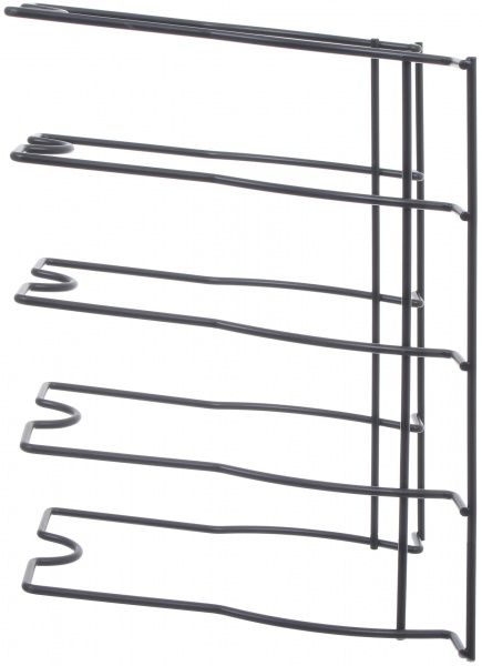 Держатель настольный для крышек и досок черный Flamberg