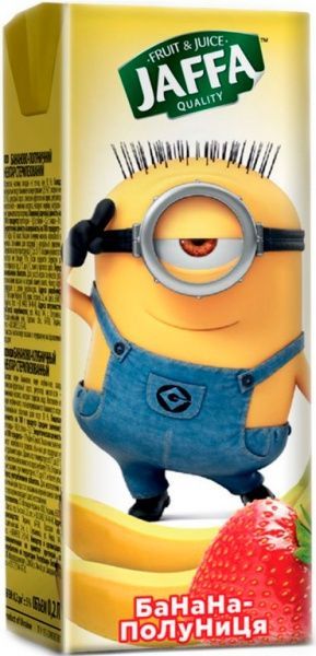 Нектар Jaffa бананово-полуничний Посіпака