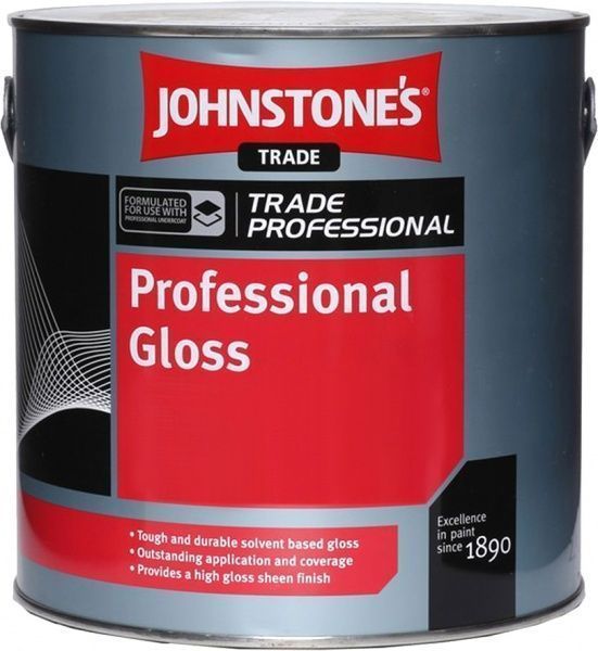 Эмаль Johnstone's алкидная Professional Gloss белый глянец 1л