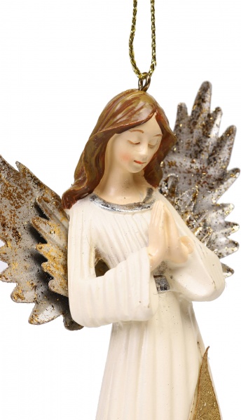 Сувенір новорічний Янгол 13 см в асортименті 