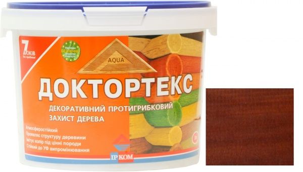 Лазурь ІРКОМ Доктортекс ИР-013 вишня шелковистый мат 3 л