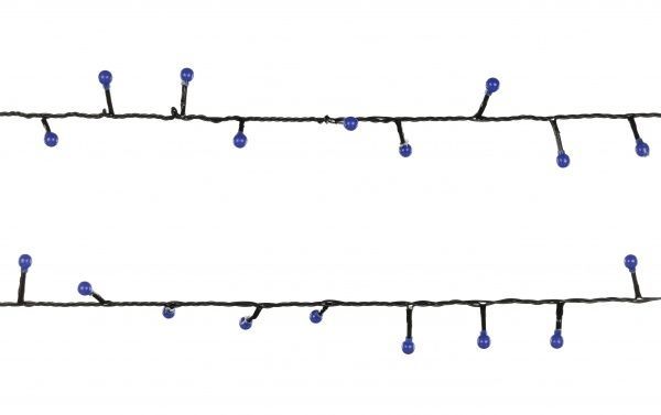 Электрогирлянда линейная внутренняя встроенный светодиод (LED) 48 ламп 2,4м Жемчужные шарики LDBL048B-10-C 