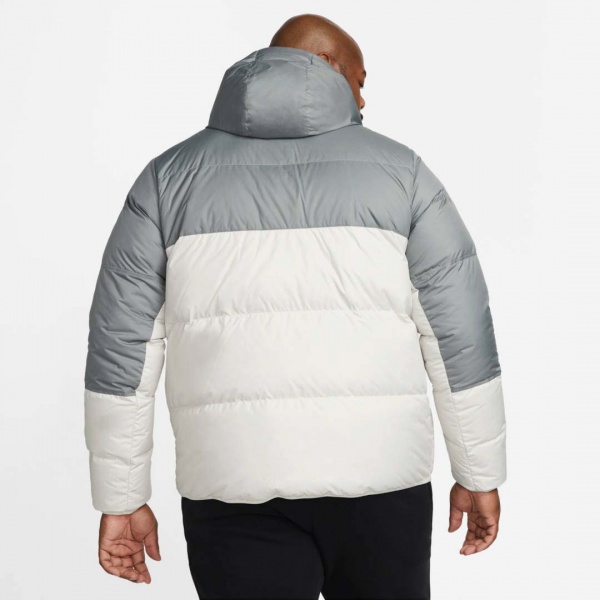 Куртка Nike M NSW SF WINDRUNNER HD JKT DD6795-077 р.M світло-сірий