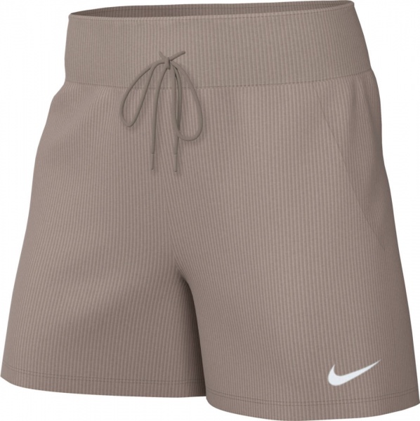 Шорты Nike W NSW RIB JRSY HR SHORT DV7862-272 р. L бежевый