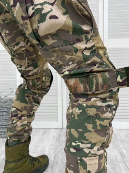 Брюки тактические LOGOS с наколенниками Patriot Combat р. XXL мультикам светлый (04-10-00-0010) 