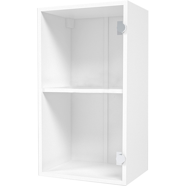 Шафа верхня розпашна 400x720x300 мм білий 