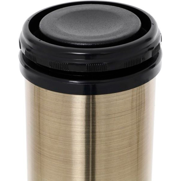 Меблева ніжка DC АВ d60x820 мм латунь з верхнім сталевим кріпленням 