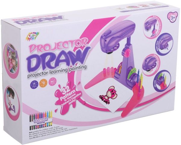 Проектор для рисования Shantou фиолетовый YM133