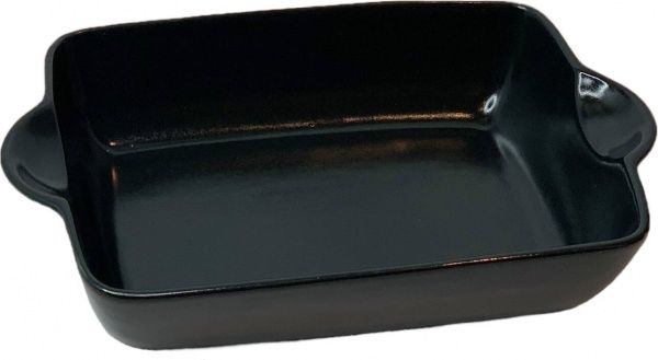 Форма для выпекания прямоугольная 2.2 л 31x20x7 см черный лофт тотал графит