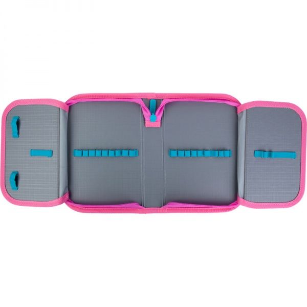 Пенал шкільний без наповнення 622 Cool girl 47298 KITE рожевий