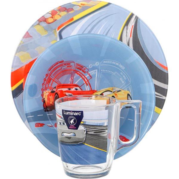 Набор Luminarc Disney Cars 3 предмета N5280