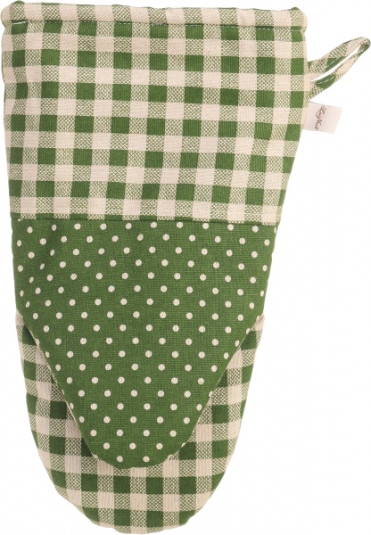 Прихватка Lucy Зелений горошок 21x36 см зелений La Nuit 