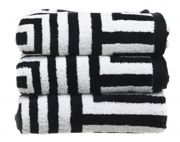 Полотенце Rombo 50x90 см черный 