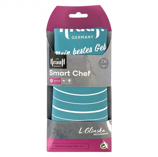 Килимок кондитерський силіконовий Smart Сhef 34 см 29-305-076 Krauff